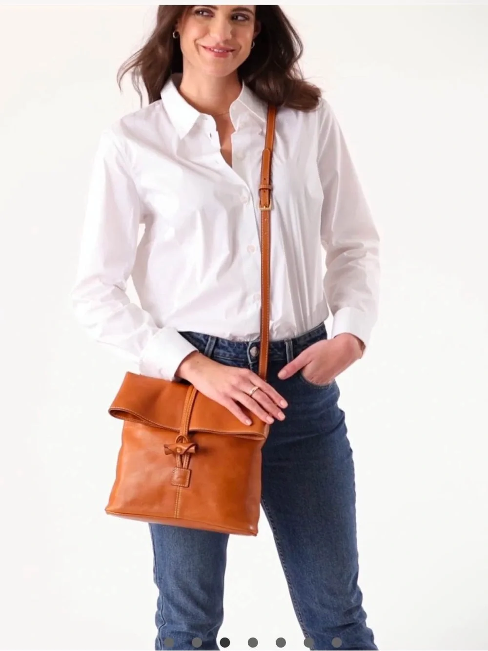 DOONEY AND BOURKE FLORENTINE MEDIUM TOGGLE CROSSBODY PURSE - Picture 3 of 12